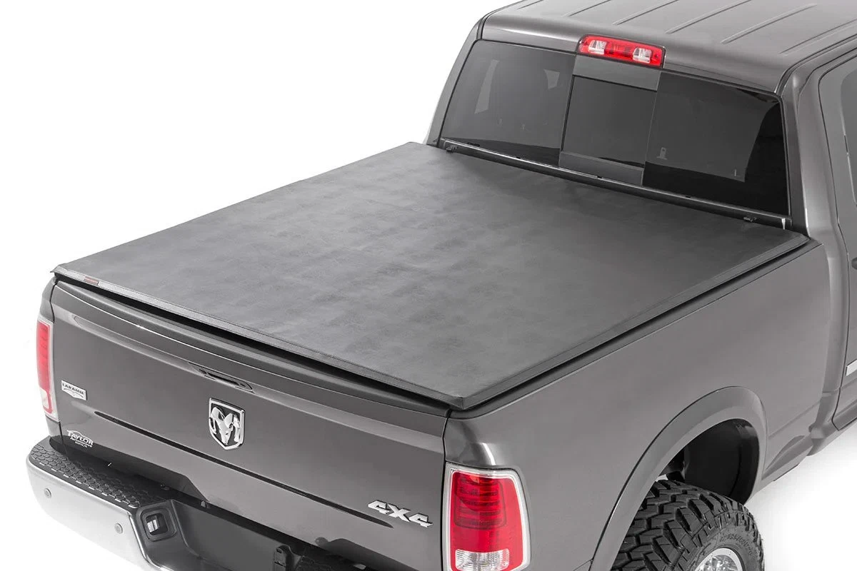 Soft Tri-Fold Bed Cover - 5'7_ Bed - Ram 1500 2WD_4WD (2010-2018 & Classic)